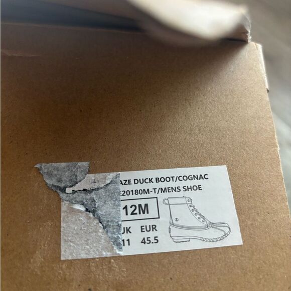 Lands’ end Brown and Black Duck Boots - Picture 5 of 7